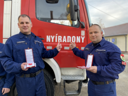 nyíradonyi tűzoltók