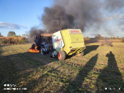 	az égő traktor