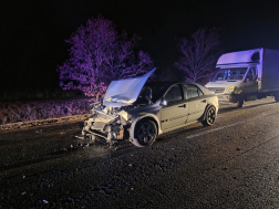 A személygépkocsi roncsa