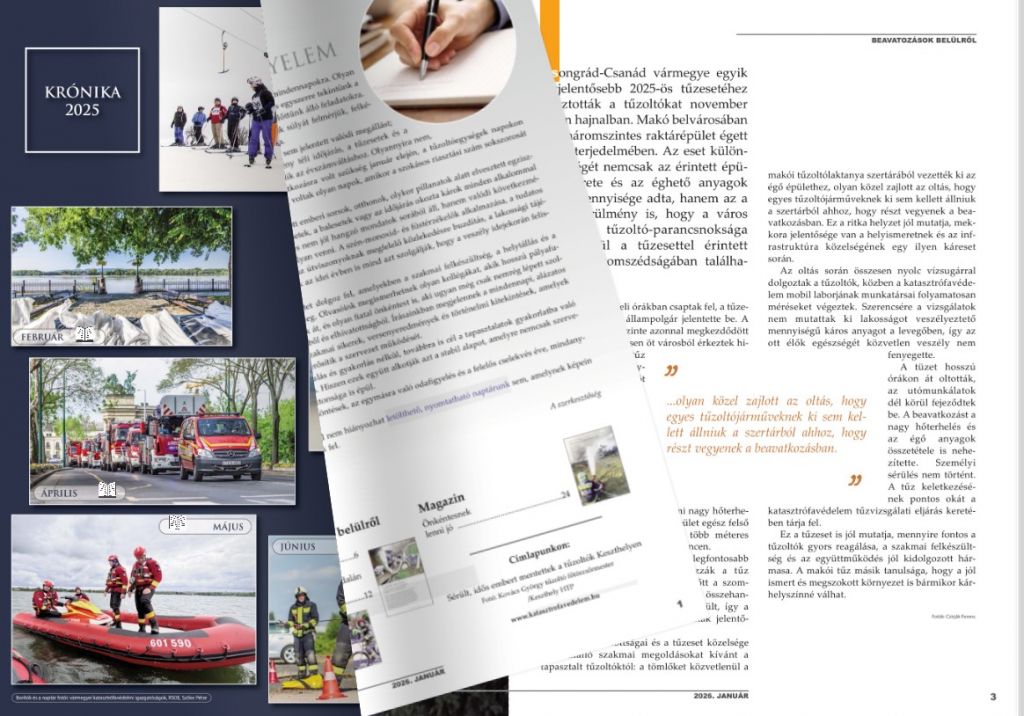 Katasztrófavédelem 119. elektronikus lapszám